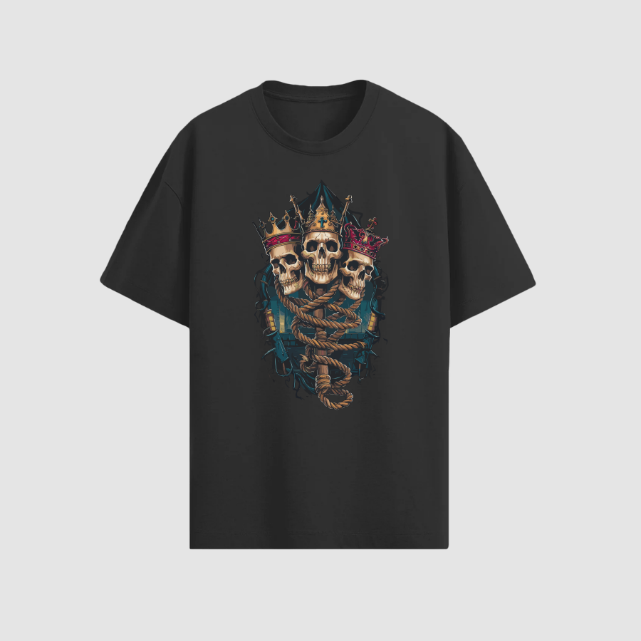 Tshirt Oversize Premium Erkek Siyah